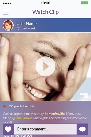 Snipper - Social Video Sharing screenshot 3