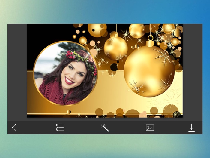 Christmas 2017 Picture Frame - Photo editor