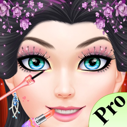 Cute Girl Indian Makeover Icon