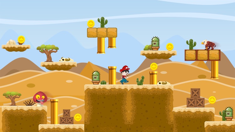 Classic World Adventure : Super King Mushroom War screenshot-4