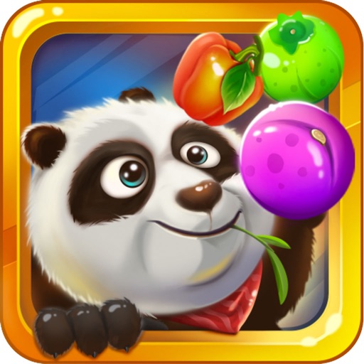 Panda Fruit Farm Crush Match Icon