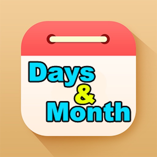 Toddlers Days & Months Learning-Kids Calendar Fun icon