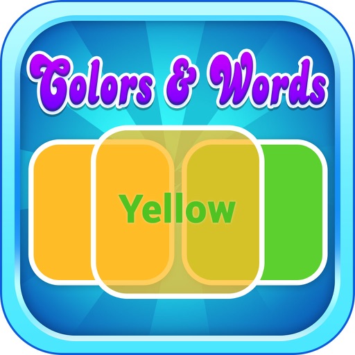 Colors and Words Icon