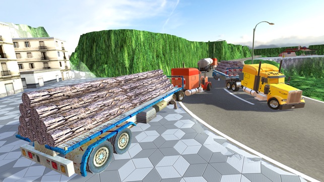 Uphill Cargo Truck Driving 3D - Drive Cargo Truck And Oil Ta(圖3)-速報App