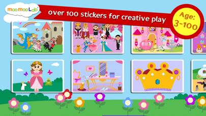 How to cancel & delete Princess Sticker Games and Activities for Kids from iphone & ipad 1