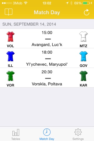 Scheduler - UPL Ukrainian Football 2016-2017 screenshot 3