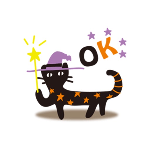 Scary Cat Halloween Stickers iOS App