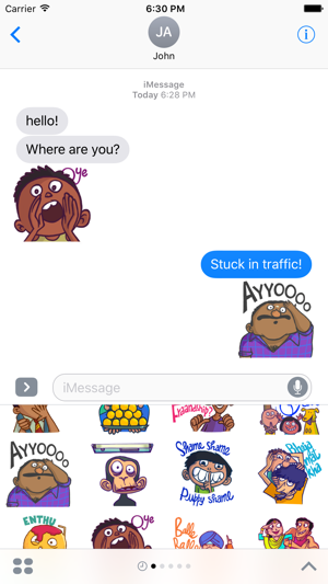 Chumbak Expressions Sticker Pack(圖2)-速報App