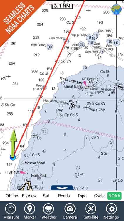 Bahamas and Caribbean HD GPS Map Navigator