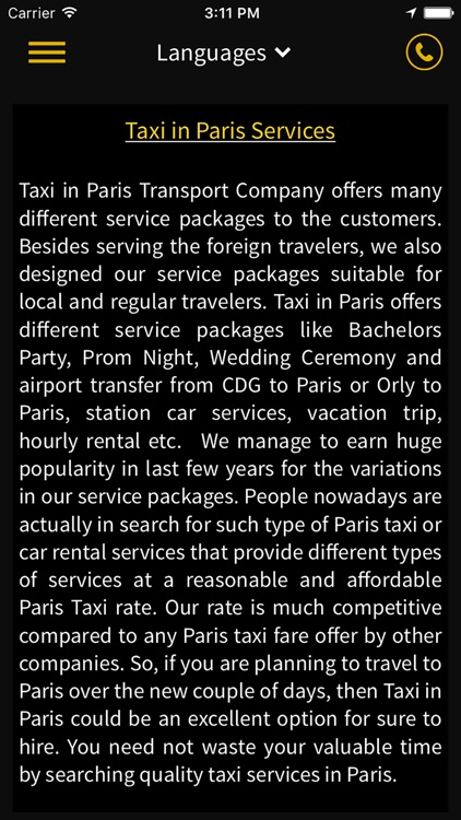 Taxi In Paris screenshot-3