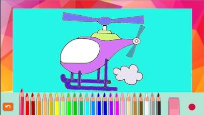 How to cancel & delete Cars and Transportation Coloring book for kids from iphone & ipad 1