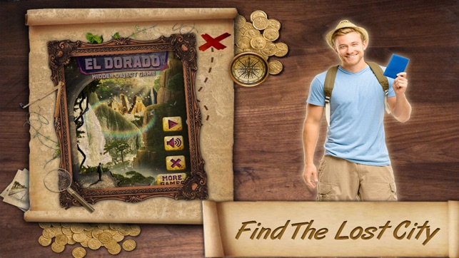 Hidden Object Games Lost City of El Dorado(圖3)-速報App