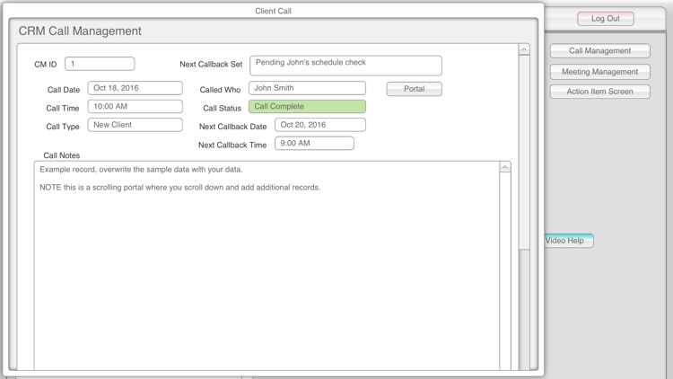 CRM Client Mgmt Pro screenshot-4