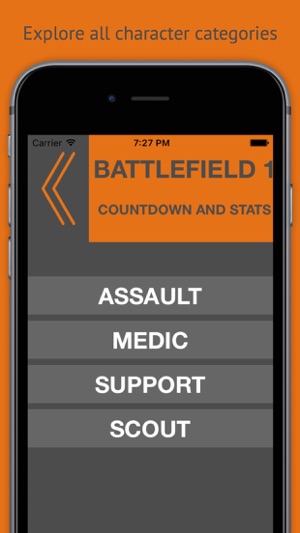 Countdown and Stats Battlefield 1 Edition(圖2)-速報App