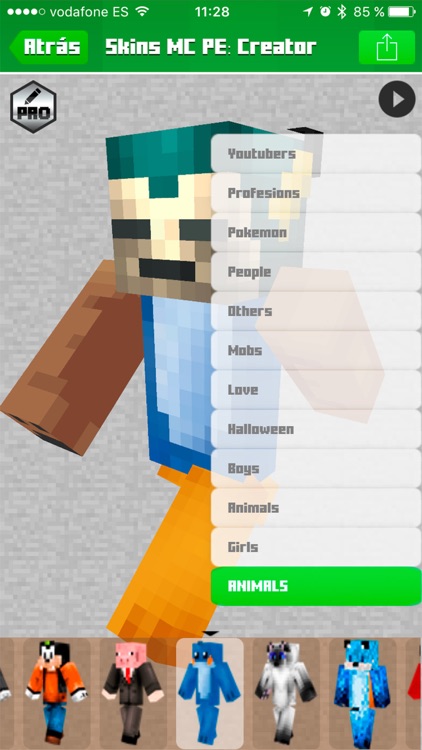 Skins Minecraft PE & PC Edition - Girls Boys Skins screenshot-3