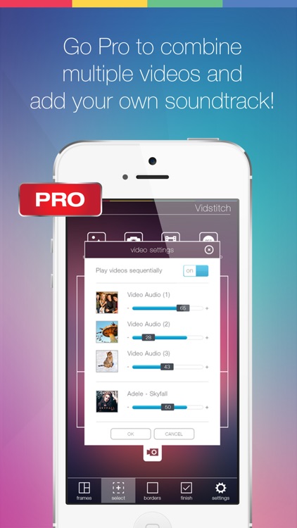 Vidstitch for Instagram - Video Frame Collage screenshot-4
