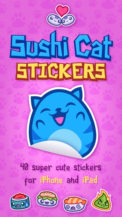 Sushi Cat Stickers