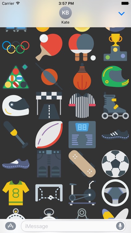 Sports Stickers - Fantasy Emojis for iMessage App screenshot-3