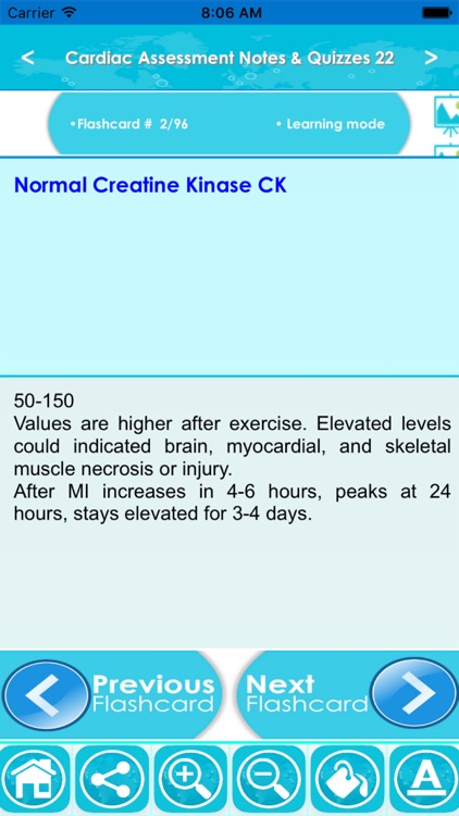 Cardiac Assessment Exam Review App- Q&A & concepts screenshot-3