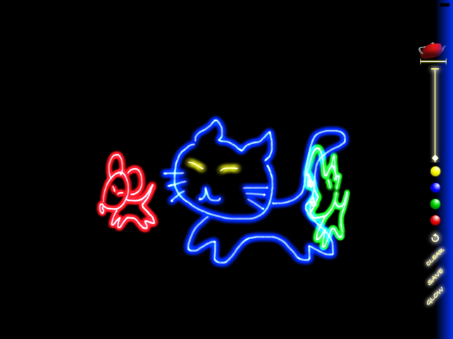 3D Glow Doodle iP3 for iPad