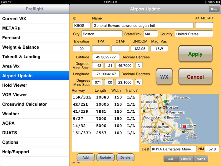 CFI Tools Preflight Wx+ screenshot-4