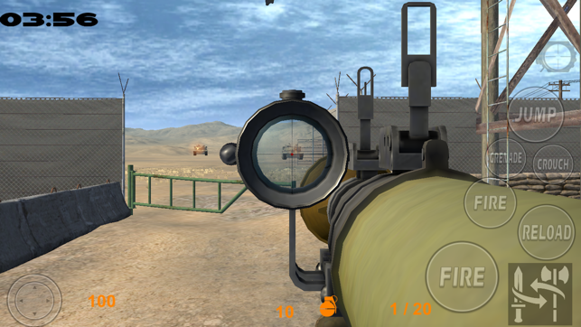 Modern Commando Desert Combat Shooting Clash Game(圖5)-速報App