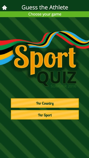 Sport Quiz - Guess the Athlete