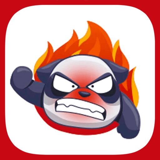 Angry Panda Stickers icon