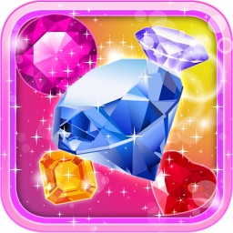 Crystal Insanity - Match 3 Diamond & Jewels Mania