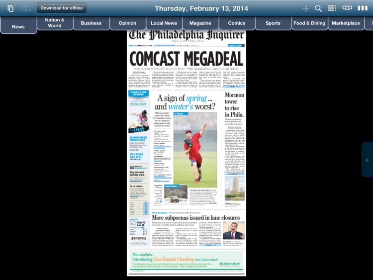The Philadelphia Inquirer Replica