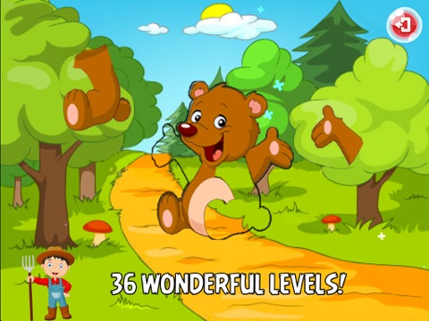 Farm Animals Jigsaws Puzzles Games Kids & Toddlers screenshot 2