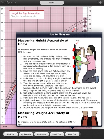 Growth Charts for Babies, Children, Infants screenshot 4