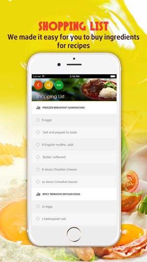 Yummy Eggs Recipes Pro ~ Best of eggs recipes(圖3)-速報App