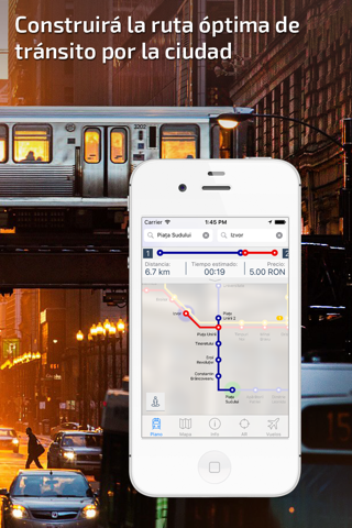 Bucharest Metro Guide and Route Planner screenshot 2