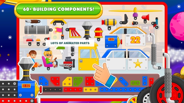 Car Builder Game: Police Car(圖3)-速報App