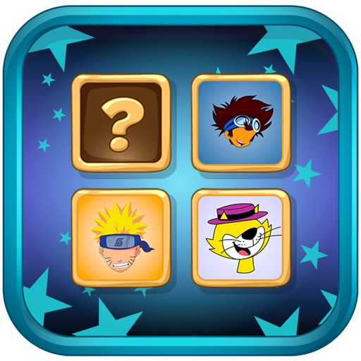 Cartoonquiz Characters Matching Fun Riddles Kids iOS App