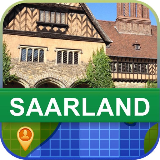 Offline Saarland, Germany Map - World Offline Maps icon