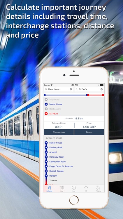 London Tube Guide and Route Planner