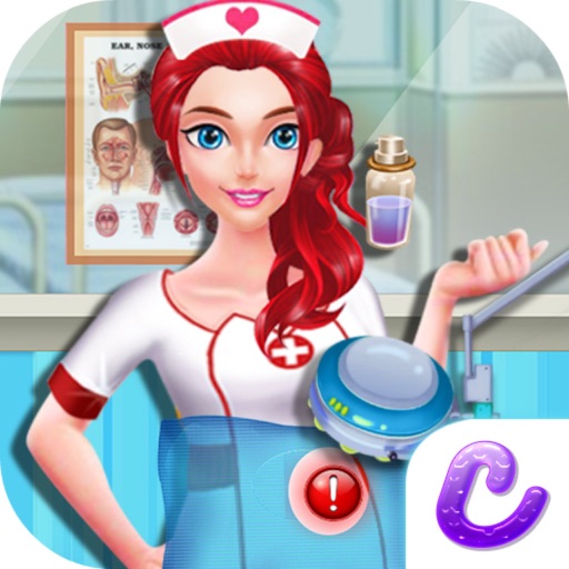 Beauty Nurse's Stomach Surgery Icon