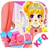 公主粉色房间-女孩装扮设计娃娃屋游戏
