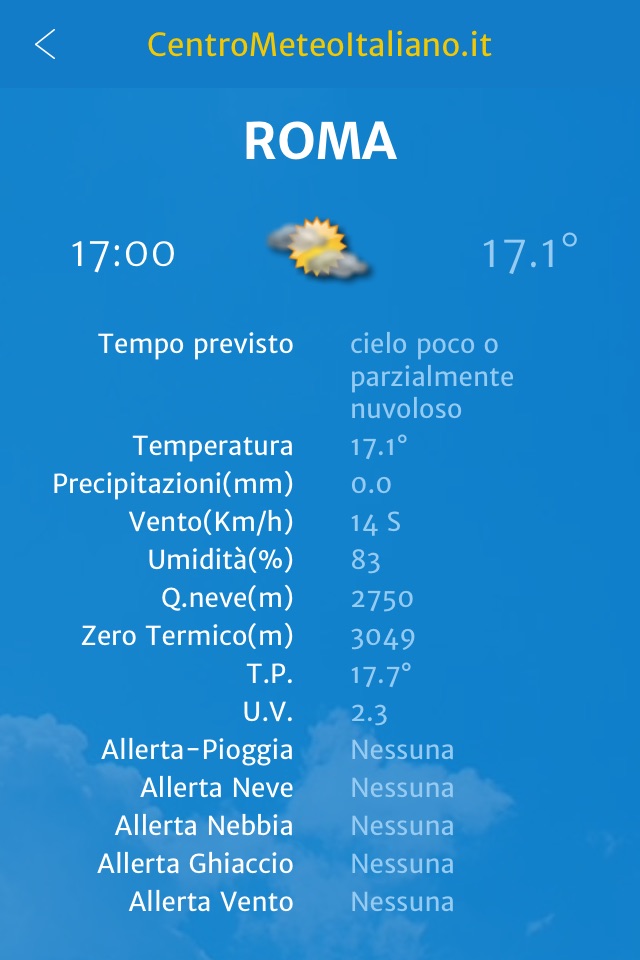 Meteo - Previsioni by Centro Meteo Italiano screenshot 4
