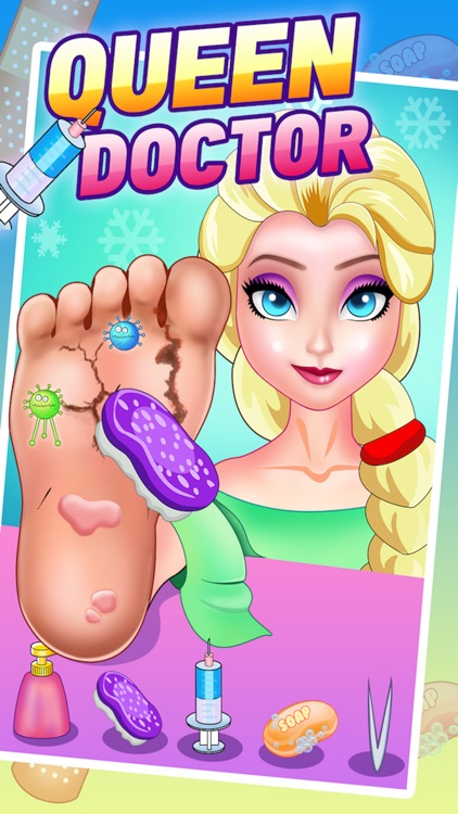 The Queen Doctor: Hospital game for children