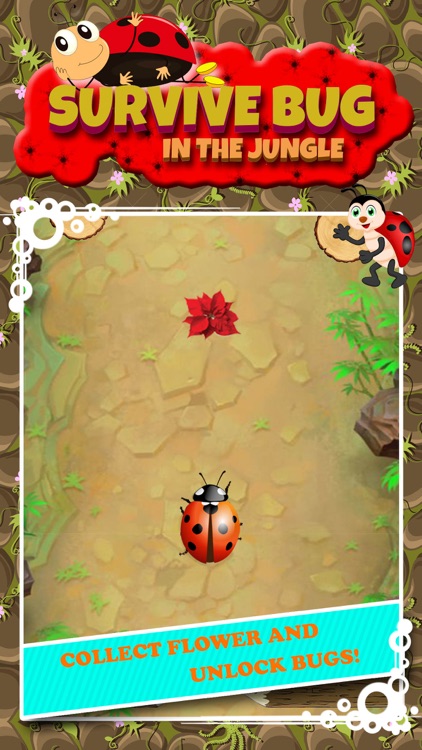 Running Bug : Survive in The Jungle Race