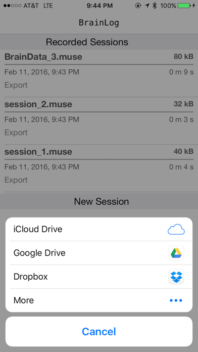 How to cancel & delete BrainLog: An EEG recorder from iphone & ipad 4