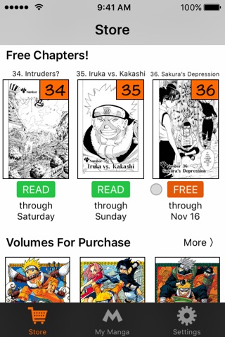Official Naruto Manga - Free Chapters Every Day! screenshot 3