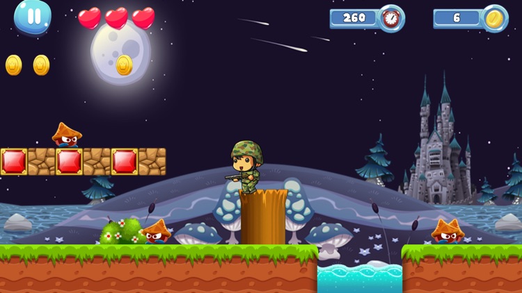 super soldier platform jungle adventure world game