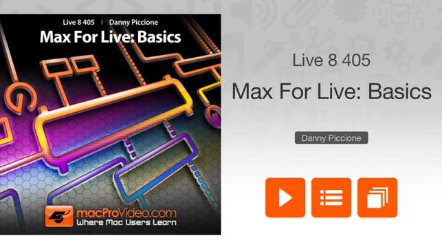 Course For Max For Live - Basics