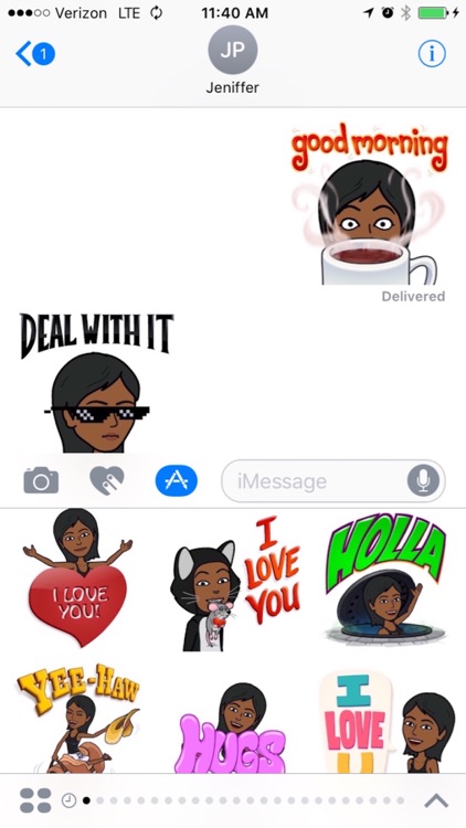 Black Girl Emojis screenshot-4