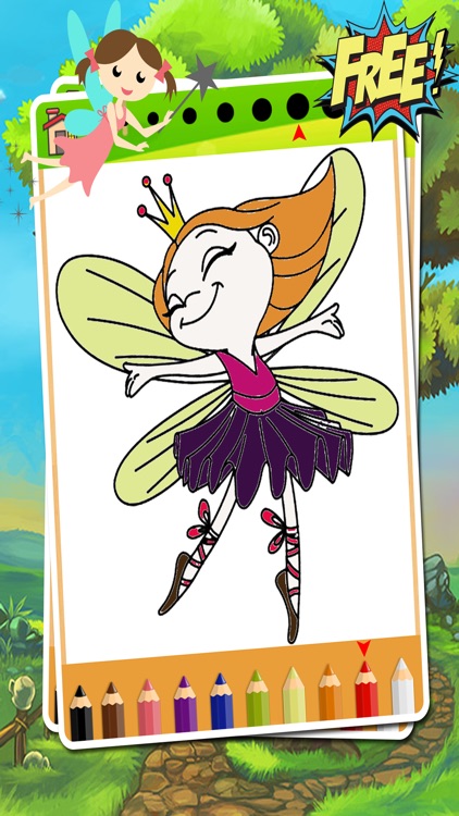 My Fairy Coloring Book - Fairy Coloring Game