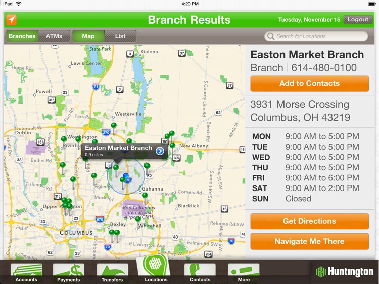 Huntington Mobile for iPad screenshot-4